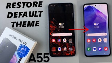 Samsung Galaxy A55 5G: How To Revert To Default Samsung Galaxy A55 5G: How To Revert To Default