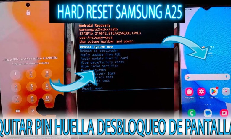 HARD RESET SAMSUNG A25 REMOVE PIN PATTERN FINGERPRINT HARD RESET SAMSUNG A25 REMOVE PIN PATTERN FINGERPRINT
