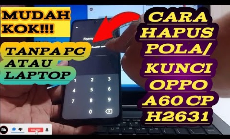 How To Hard Reset Oppo A60 CPH2631 How To Hard Reset Oppo A60 CPH2631