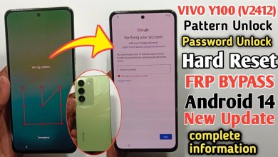 Vivo Y100 (V2412) Pattern,Password Remove By Hard Reset Vivo Y100 (V2412) Pattern,Password Remove By Hard Reset