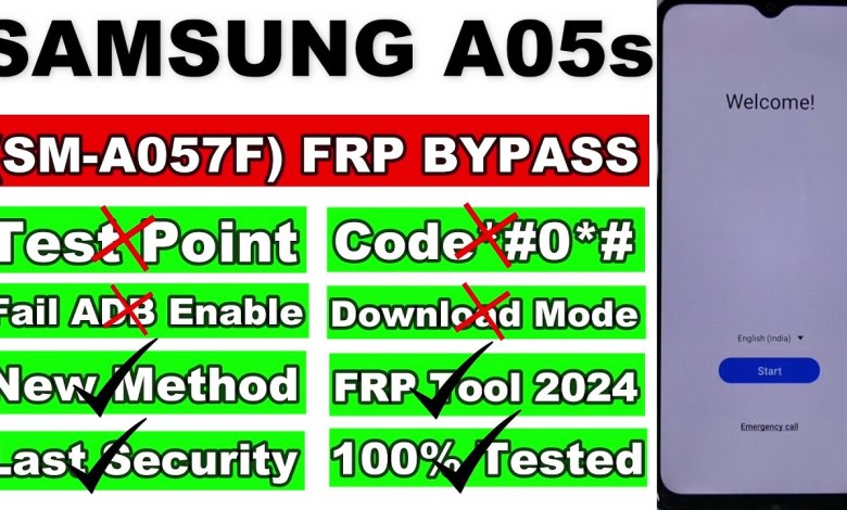 Samsung Galaxy A05s FRP Bypass – No Test Point | No Samsung Galaxy A05s FRP Bypass – No Test Point | No