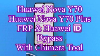 Huawei Nova Y70 FRP Bypass With Chimera tool Huawei Nova Y70 FRP Bypass With Chimera tool