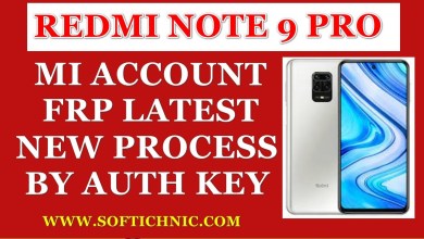 Redmi Note 9 pro mi account frp done by softichnic Redmi Note 9 pro mi account frp done by softichnic