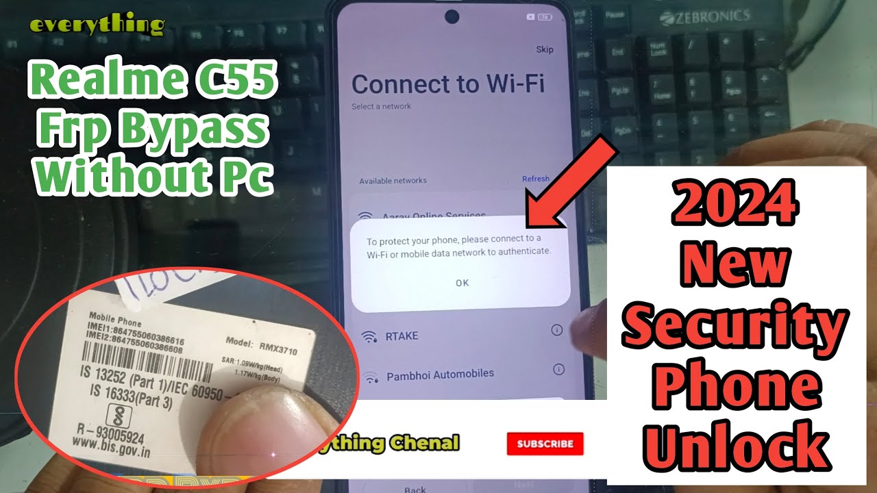 Realme C55 FRP Bypass Android 13 Update/ Realme C55 Realme C55 FRP Bypass Android 13 Update/ Realme C55