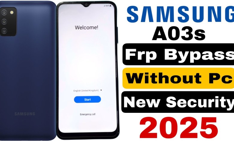 Unlocking the Samsung A03s: A Simple & PC-Free Method to Bypass Google Account! Unlocking the Samsung A03s: A Simple & PC-Free Method to Bypass Google Account!