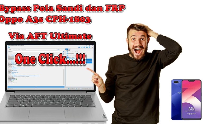 Bypass Pattern Password and FRP Oppo A3s CPH1803 Via AFT Bypass Pattern Password and FRP Oppo A3s CPH1803 Via AFT