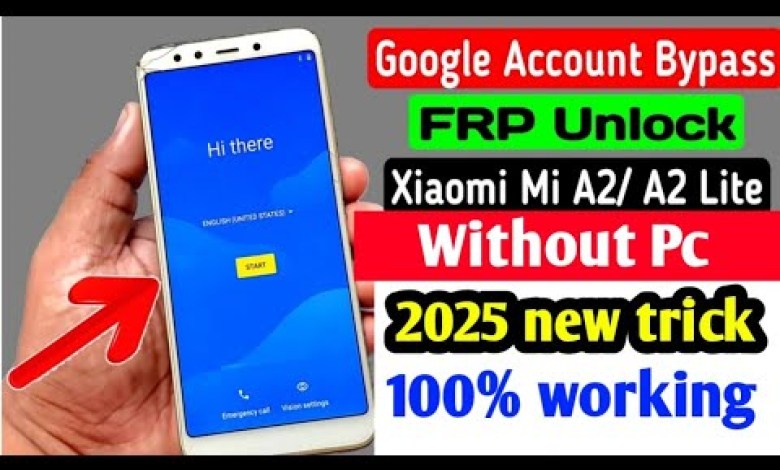 How to bypass Mi A2 FRP without a PC – Learn the Google account trick! How to bypass Mi A2 FRP without a PC – Learn the Google account trick!