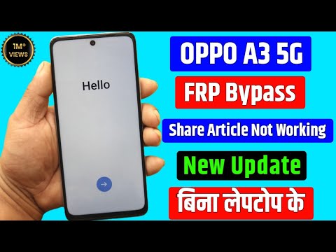 Unlock the Secrets: New 2025 OPPO A3 5G FRP Bypass Trick for CPH2693! Unlock the Secrets: New 2025 OPPO A3 5G FRP Bypass Trick for CPH2693!