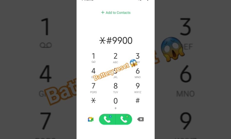 Mobile phone battery reset | #10millionview #trick Mobile phone battery reset | #10millionview #trick