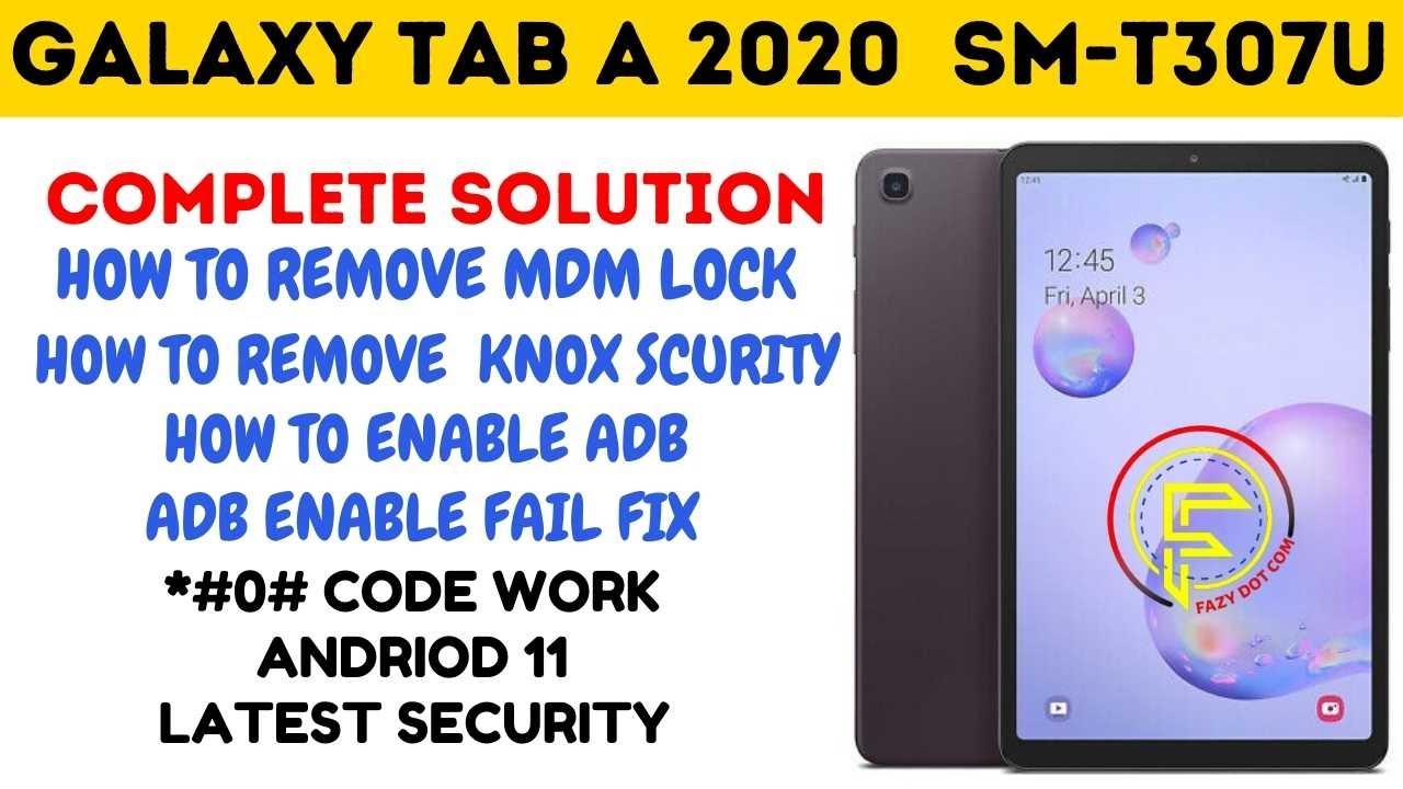 Full Solution Samsung Galaxy Tab A 2020 MDM Bypass || Full Solution Samsung Galaxy Tab A 2020 MDM Bypass ||