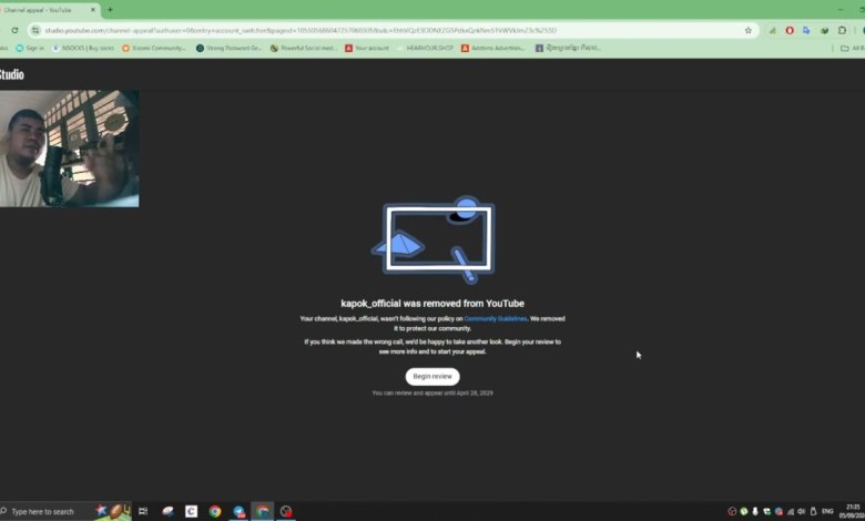 How to Appeal Removed Channel How to Appeal Removed Channel