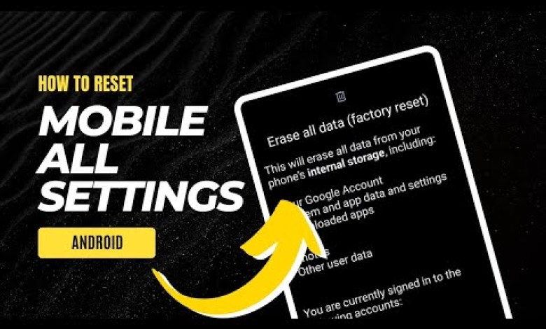 How to Reset Mobile Phone Settings in 2023 new update | How to Reset Mobile Phone Settings in 2023 new update |
