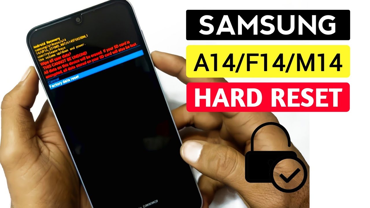 Samsung A14/F14/M14 Hard Reset | How to hard reset Samsung A14/F14/M14 Hard Reset | How to hard reset