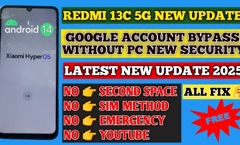 Unlock the Mystery: Redmi 13c 5g Xiaomi HyperOS Android 14 Frp Bypass | New Discovery Unlock the Mystery: Redmi 13c 5g Xiaomi HyperOS Android 14 Frp Bypass | New Discovery