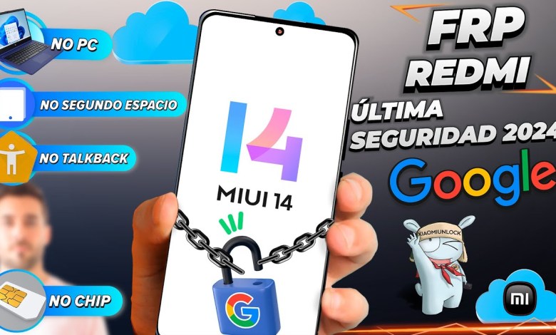FRP MIUI 14 For All Redmi Note -Unlock FRP MIUI 14 For All Redmi Note -Unlock