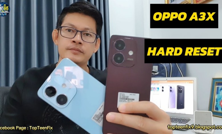 Oppo A3x Hard Reset Oppo A3x Hard Reset
