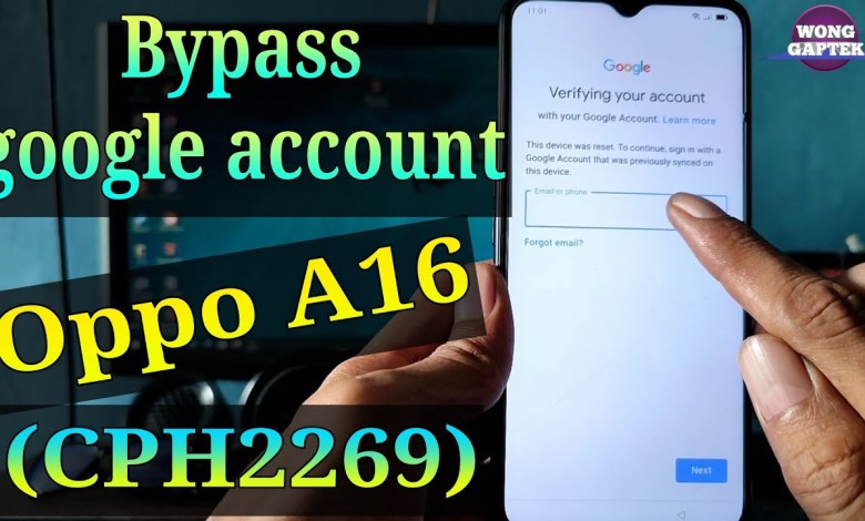 Frp Bypass Oppo A16 (CPH2269) Frp Bypass Oppo A16 (CPH2269)