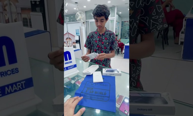 Unboxing Samsung A15 8/256 Sold Out Cell: Unboxing Samsung A15 8/256 Sold Out Cell: