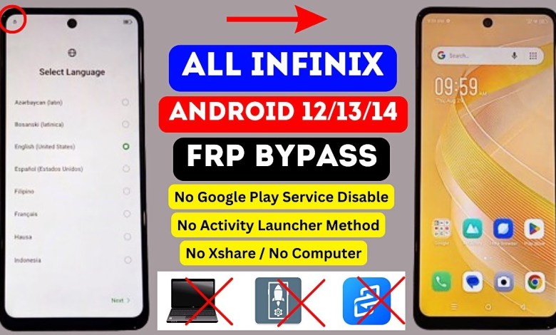 All Infinix Android 12/13/14 Frp Bypass Without Pc 2024 All Infinix Android 12/13/14 Frp Bypass Without Pc 2024