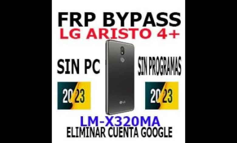 LG ARISTO 4+. DELETE/REMOVE FRP GOOGLE BYPASS ACCOUNT LG ARISTO 4+. DELETE/REMOVE FRP GOOGLE BYPASS ACCOUNT