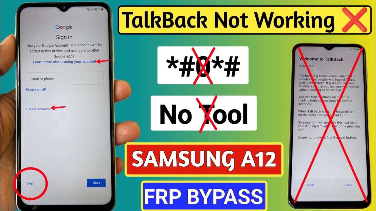 Unlocking the Samsung A12: Discover the New 2025 Method for FRP Bypass Without a PC! Unlocking the Samsung A12: Discover the New 2025 Method for FRP Bypass Without a PC!
