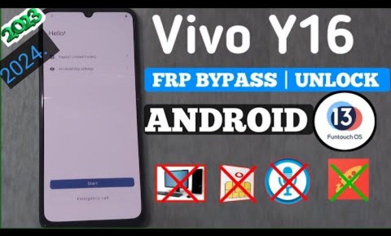 Vivo Y16 Frp BYPASS !NEW !MATHOUT /Google Account Vivo Y16 Frp BYPASS !NEW !MATHOUT /Google Account