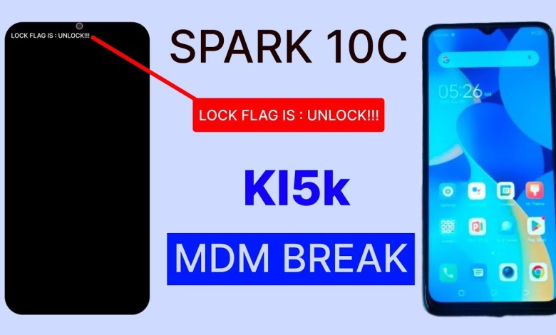 Ki5k MDM Break ( Lock Flag is : Unlock !!! ) | Tecno Ki5k MDM Break ( Lock Flag is : Unlock !!! ) | Tecno