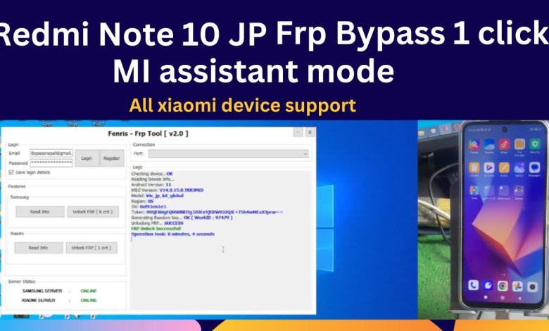 Redmi Note 10 Jp frp bypass with assistant mode 1 Redmi Note 10 Jp frp bypass with assistant mode 1