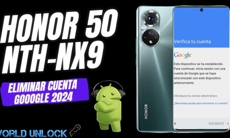 HONOR 50 FRP | Remove Google Account HONOR 50 HONOR 50 FRP | Remove Google Account HONOR 50