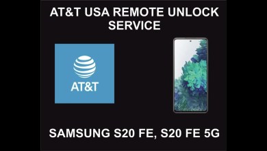 AT&T USA Remote Unlock Service, Samsung S20 FE, 5G AT&T USA Remote Unlock Service, Samsung S20 FE, 5G