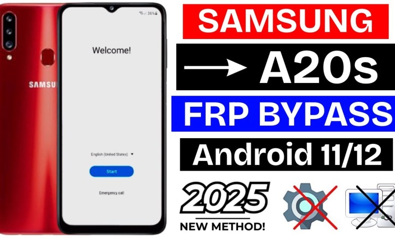 Unlock the Secrets: Bypassing Samsung Galaxy A20s FRP on Android 11/12 Without a PC! Unlock the Secrets: Bypassing Samsung Galaxy A20s FRP on Android 11/12 Without a PC!