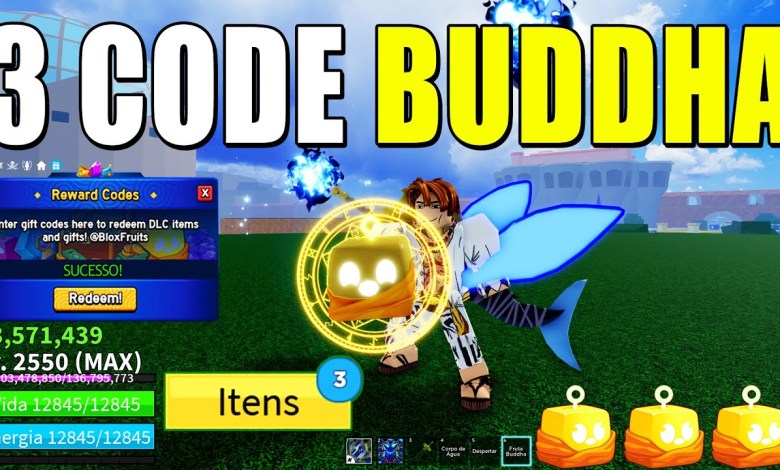 3 NEW BUDDHA FRUIT CODES IN BLOX FRUITS + 25 3 NEW BUDDHA FRUIT CODES IN BLOX FRUITS + 25