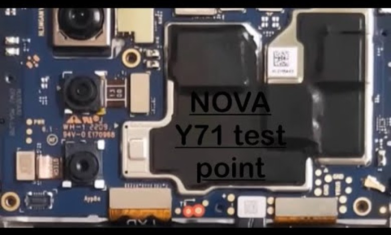 Nova y71 mga-l29 huawei id || frp || test point Nova y71 mga-l29 huawei id || frp || test point