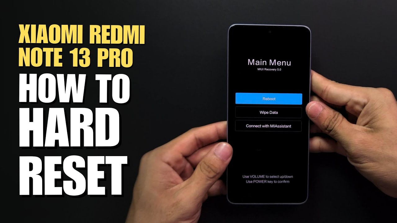 How to Hard Reset Xiaomi Redmi Note 13 Pro | Removing How to Hard Reset Xiaomi Redmi Note 13 Pro | Removing