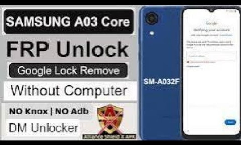 Unveiling the Samsung Galaxy A03 Core FRP Bypass: A Technique You Won’t Believe! Unveiling the Samsung Galaxy A03 Core FRP Bypass: A Technique You Won’t Believe!