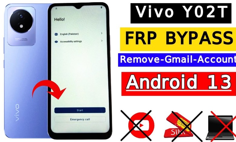 Vivo Y02t FRP Bypass Android 13 Without PC | New Vivo Y02t FRP Bypass Android 13 Without PC | New