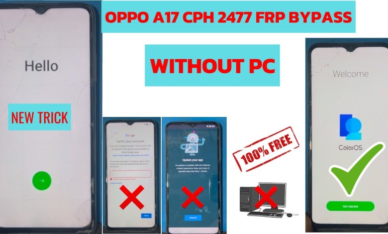 How to Bypass Google Account Frp on OPPO A17 CPH-2477 Without Using a PC How to Bypass Google Account Frp on OPPO A17 CPH-2477 Without Using a PC