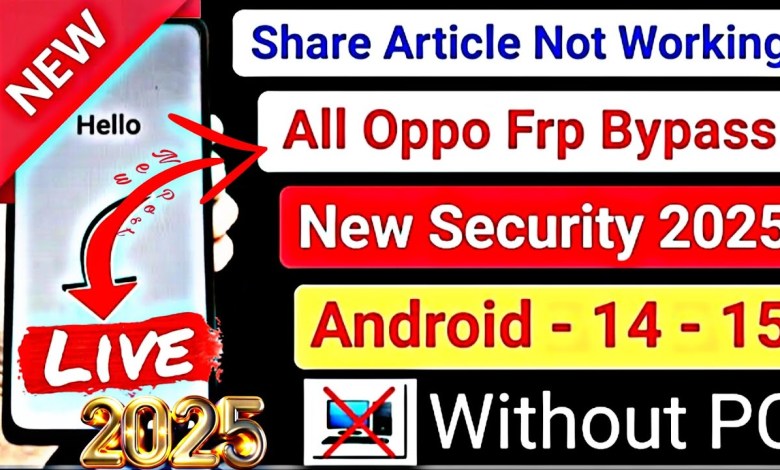 Unlocking Secrets: How to Bypass Oppo Android 15 FRP and Google Account Locks! Unlocking Secrets: How to Bypass Oppo Android 15 FRP and Google Account Locks!
