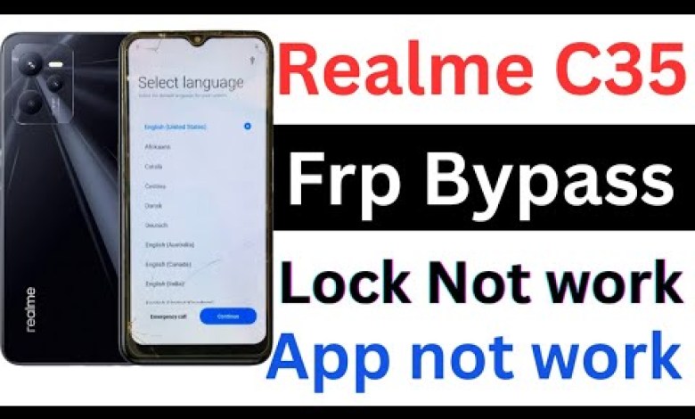 Unlocking Secrets: The Realme C35 FRP Bypass – What Happens When the App Fails? Unlocking Secrets: The Realme C35 FRP Bypass – What Happens When the App Fails?