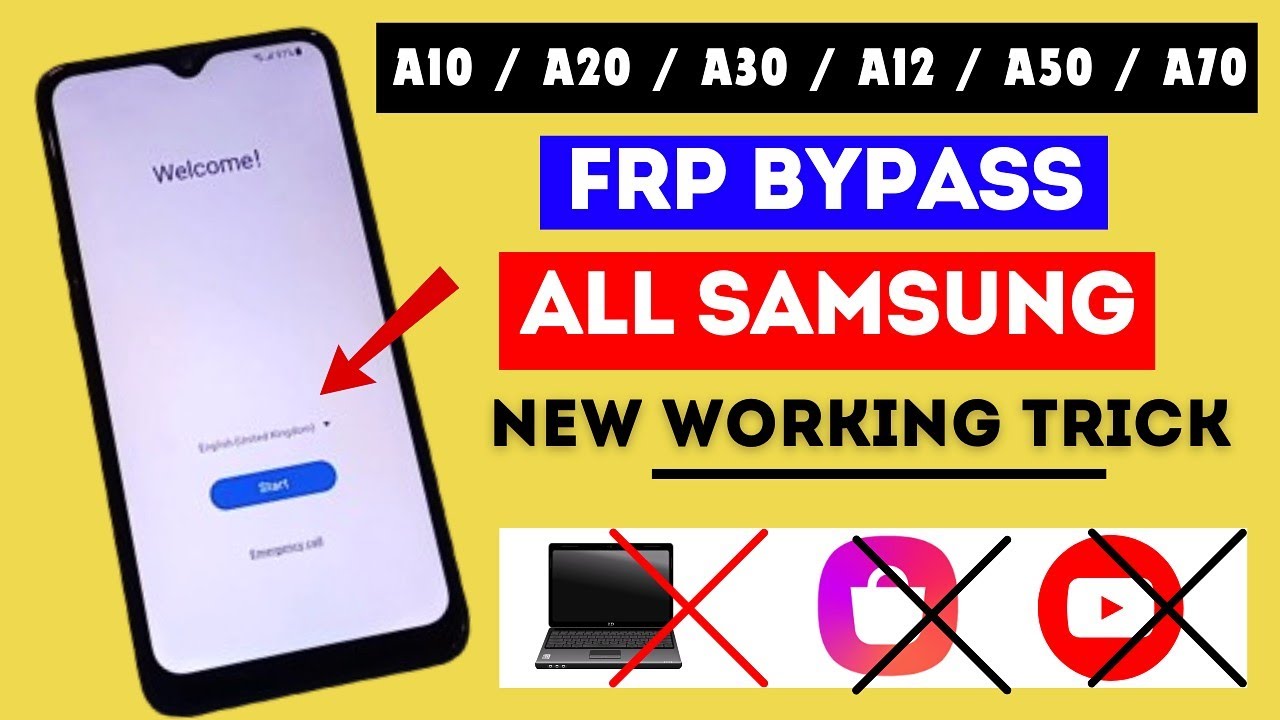 Samsung A10,A20,A30,A12,A50,A70 Frp Bypass Without Pc Samsung A10,A20,A30,A12,A50,A70 Frp Bypass Without Pc