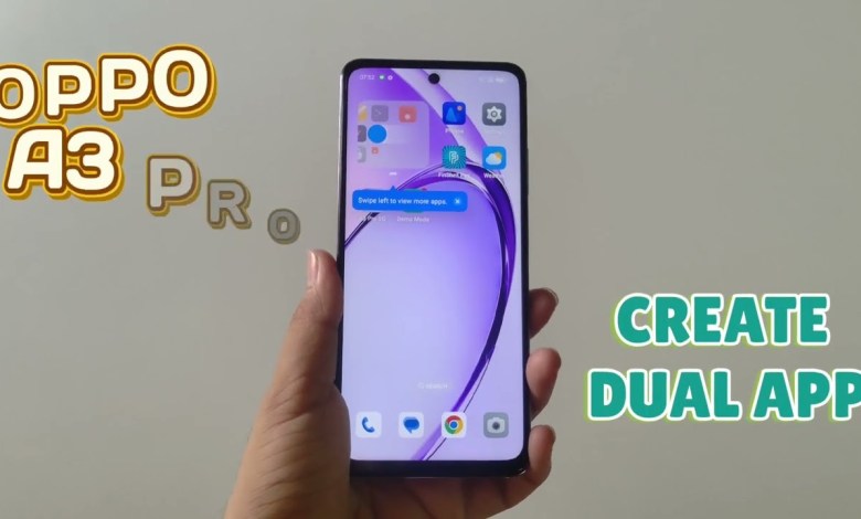 How to create Dual App in Oppo A3 PRO | App Clone How to create Dual App in Oppo A3 PRO | App Clone