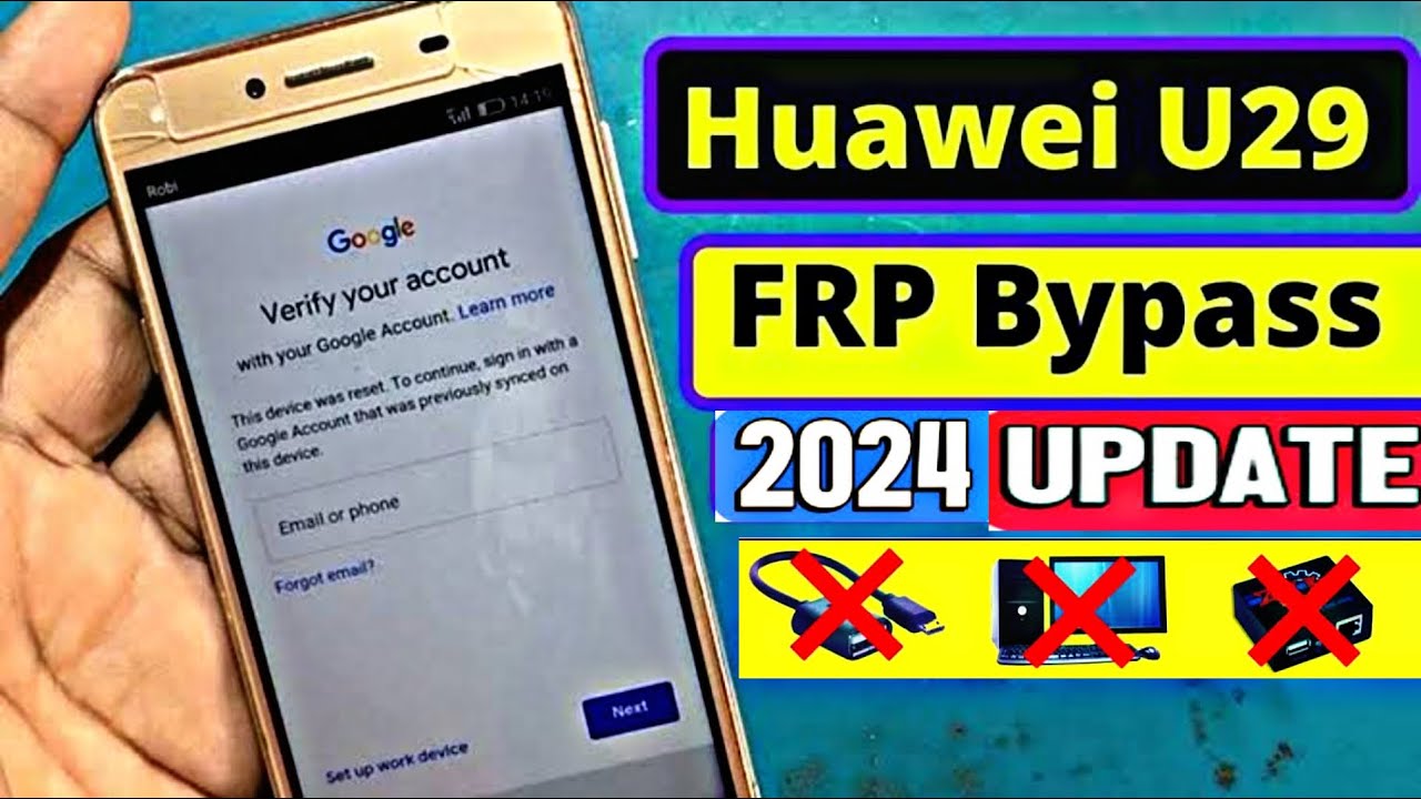 Huawei cun u29 FRP Bypass Tutorial Update 2024 || Huawei cun u29 FRP Bypass Tutorial Update 2024 ||