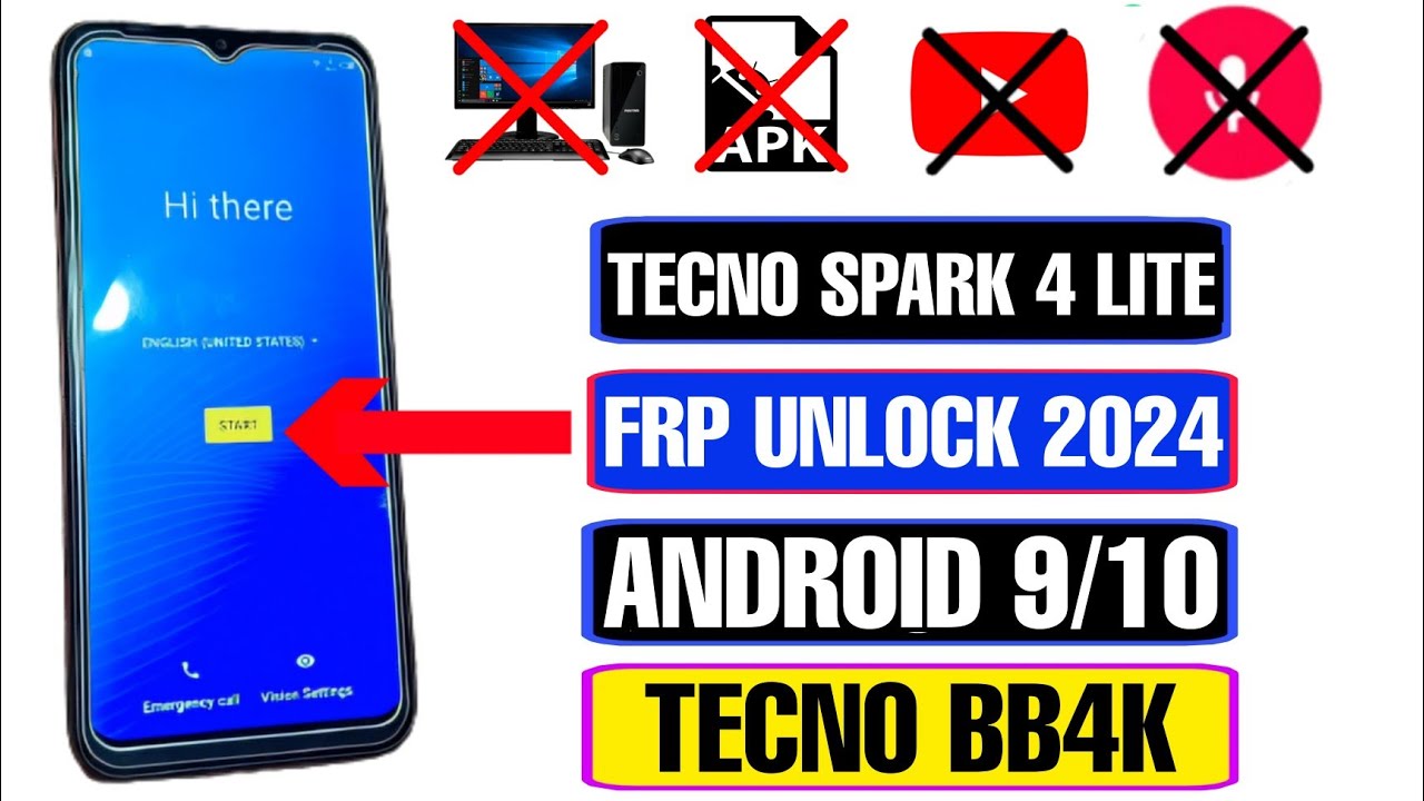 Tecno Spark 4 Lite FRP Bypass Without PC | Tecno BB4k Tecno Spark 4 Lite FRP Bypass Without PC | Tecno BB4k