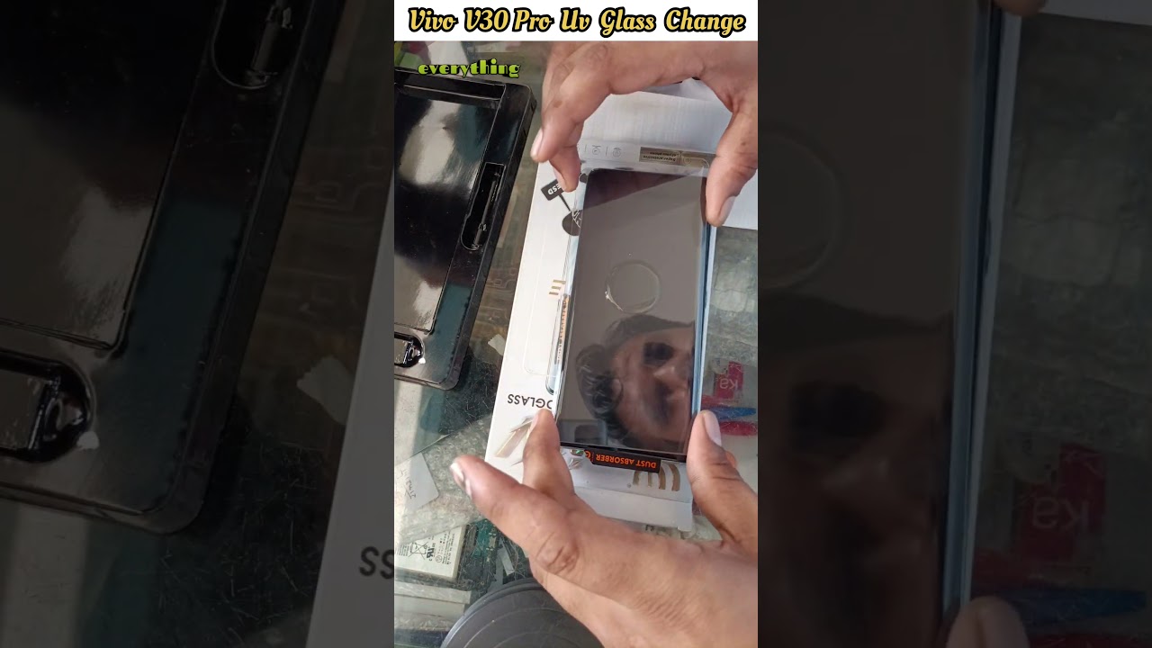 Vivo V30 UV Tempered glass Installation#shorts/Vivo V30 Vivo V30 UV Tempered glass Installation#shorts/Vivo V30