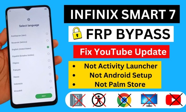 Unlock the Infinix Smart 7 / 7 HD with Android 12 – Discover how to bypass FRP! Unlock the Infinix Smart 7 / 7 HD with Android 12 – Discover how to bypass FRP!