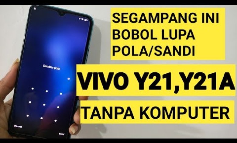 Solution for forgetting pattern, forgetting Vivo Y21 cellphone password easily Solution for forgetting pattern, forgetting Vivo Y21 cellphone password easily
