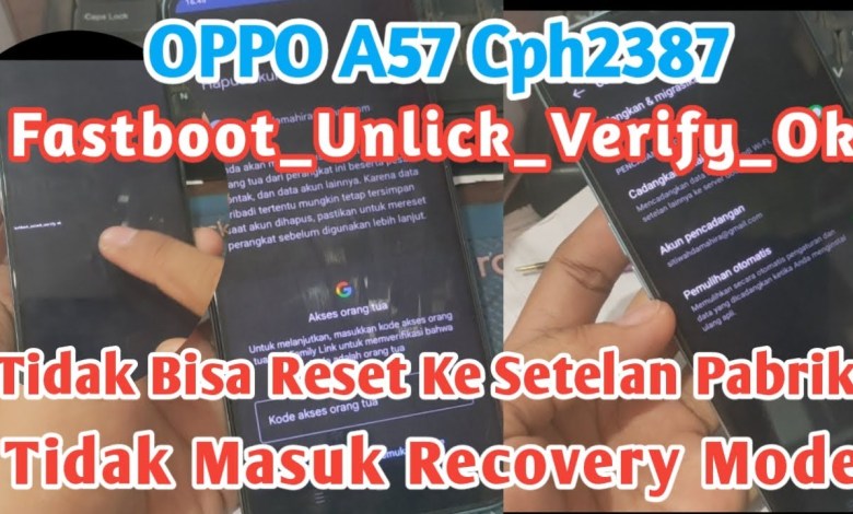 Oppo A57 Cph2387 Cannot Reset Phone & Recovery Oppo A57 Cph2387 Cannot Reset Phone & Recovery