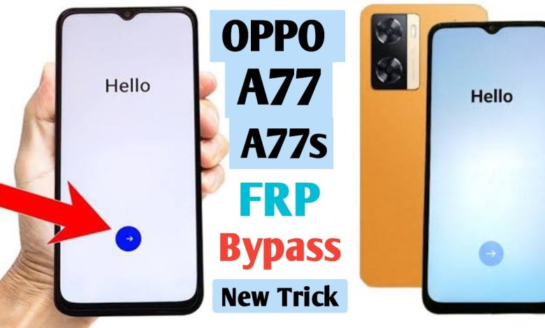 Discover how to bypass the Google account FRP on the OPPO A77/A77s with Android 14 technology Discover how to bypass the Google account FRP on the OPPO A77/A77s with Android 14 technology