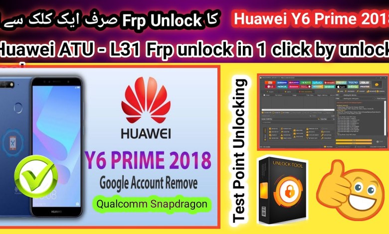 Huawei Y6 Prime 2018 (ATU-L31) Frp unlock done by Huawei Y6 Prime 2018 (ATU-L31) Frp unlock done by