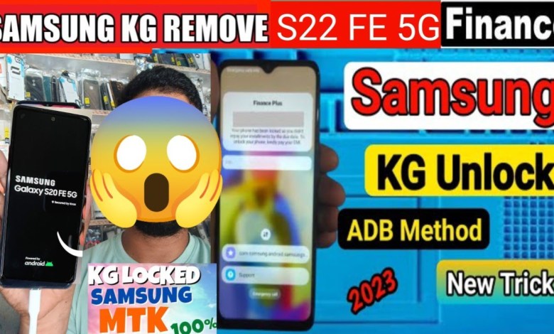 Samsung S20 FE 5G KG Lock Remove Permanently without Samsung S20 FE 5G KG Lock Remove Permanently without